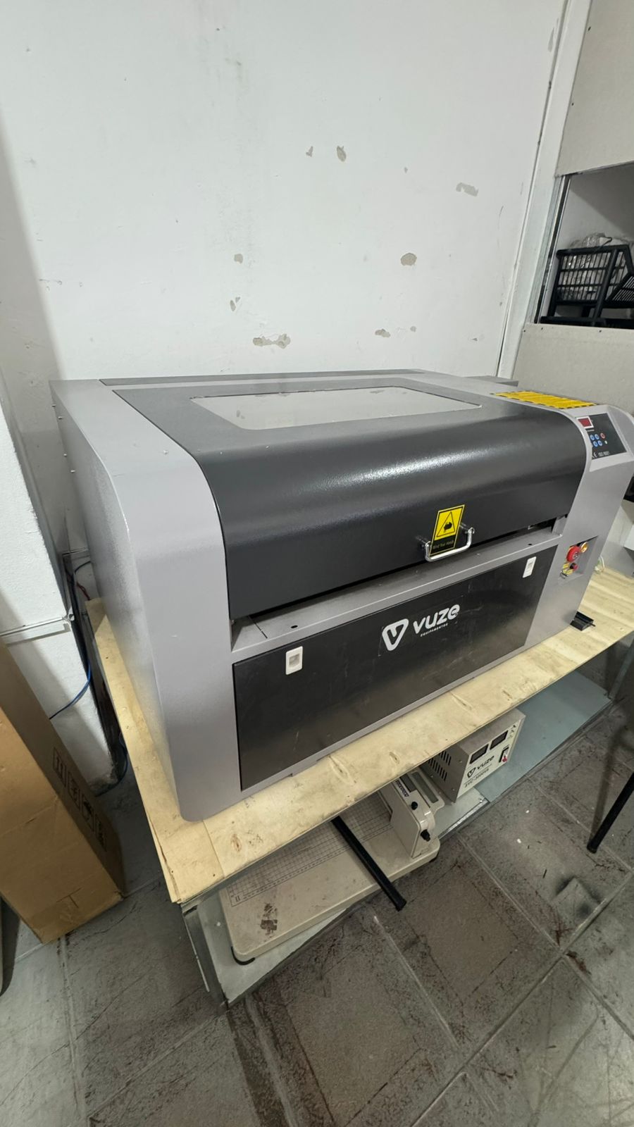 Equipamento de impressão digital da Nova Vida